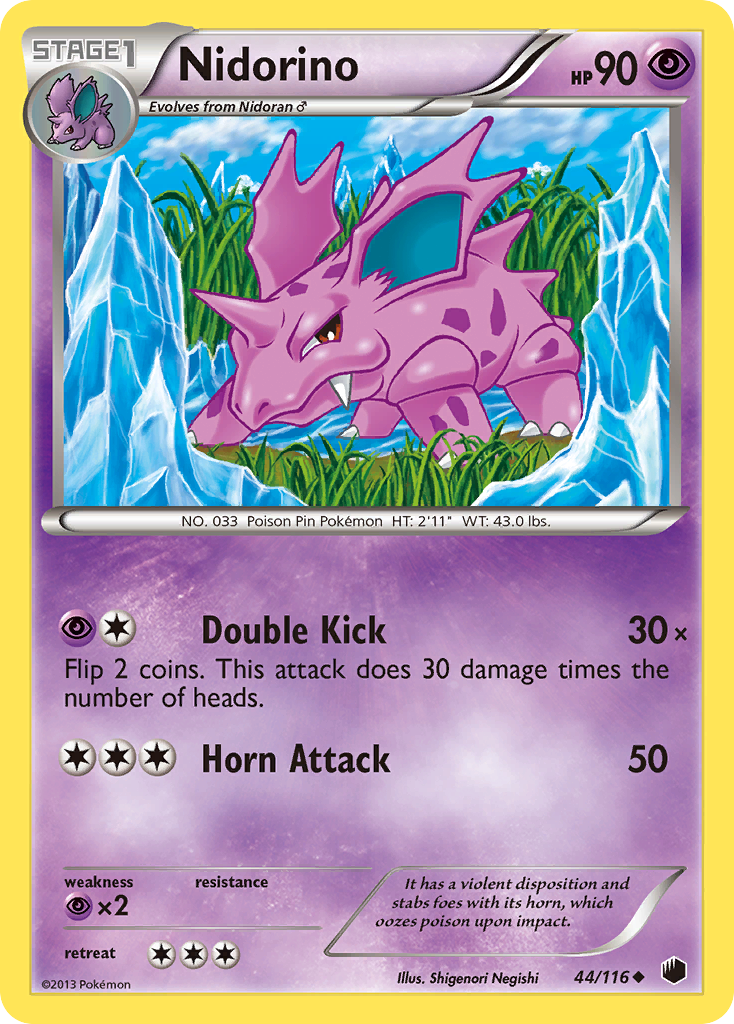 Nidorino  Plasma Freeze - Uncommon
