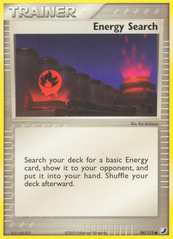 Energy Search  Unseen Forces - Common