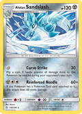 Alolan Sandslash 138  SM  Cosmic Eclipse - Rare