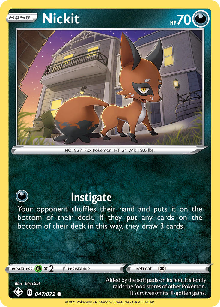 Nickit 047  Shining Fates - Common