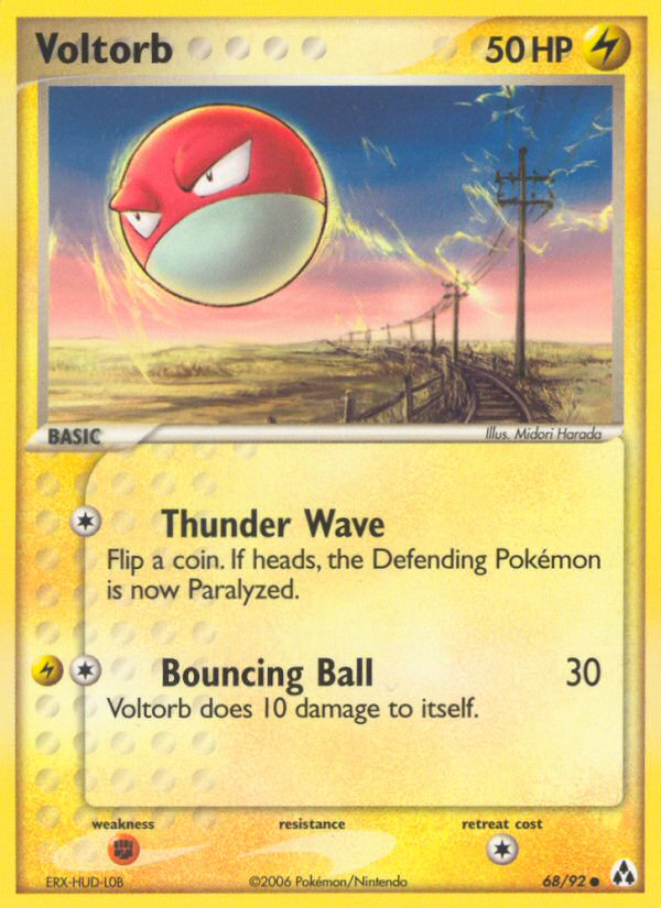 Voltorb 068  Legend Maker - Common