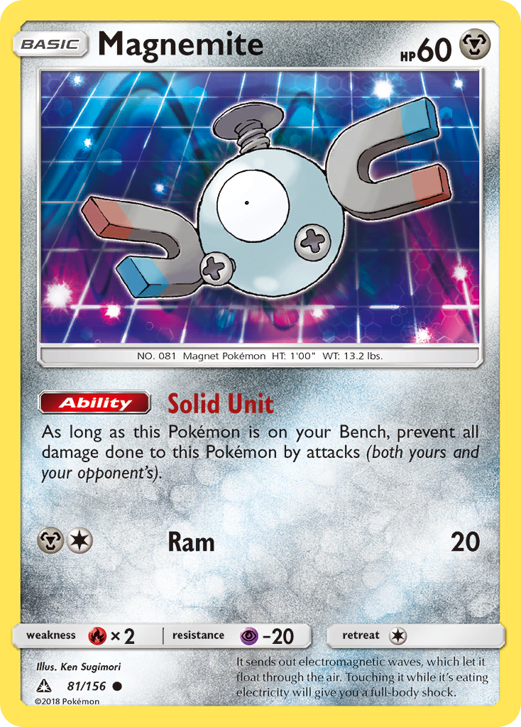 Magnemite (81) 081  SM  Ultra Prism - Common
