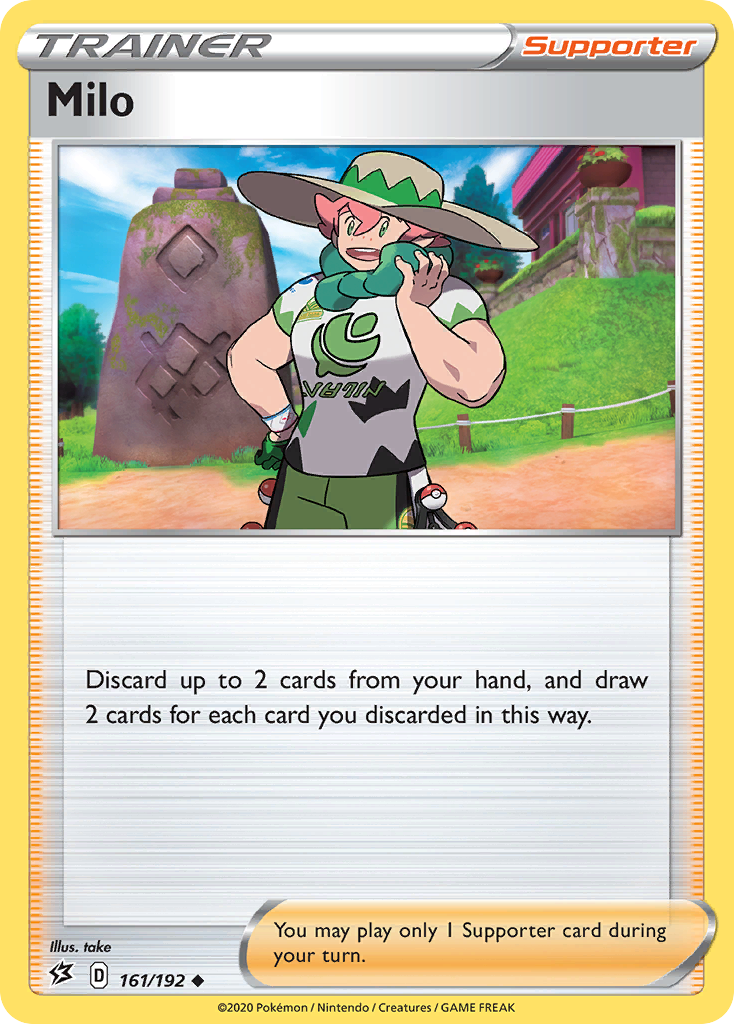 Milo 161  SWSH02 Rebel Clash - Uncommon