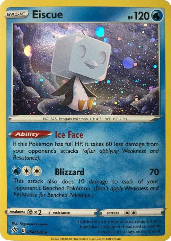 Eiscue 054/192  - Holofoil Miscellaneous Cards & Products - Holo Rare