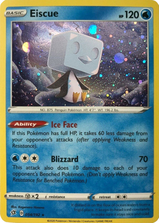 Eiscue 054/192  - Holofoil Miscellaneous Cards & Products - Holo Rare