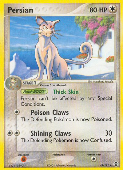 Persian  FireRed & LeafGreen - Uncommon