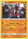 Lycanroc (75) 075/147  - Holofoil SM  Burning Shadows - Holo Rare