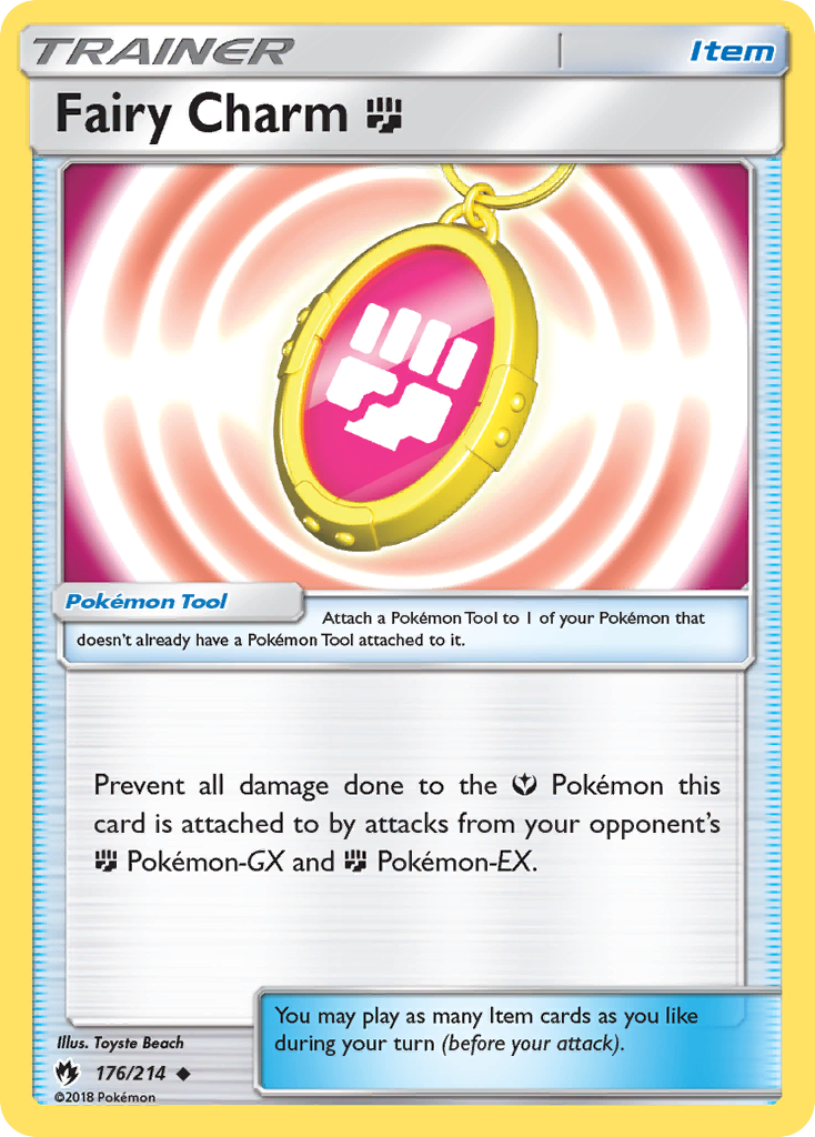 Fairy Charm F  SM  Lost Thunder - Uncommon