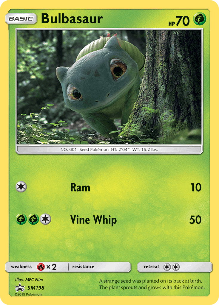 Bulbasaur SM198  - Holofoil SM Promos - Promo