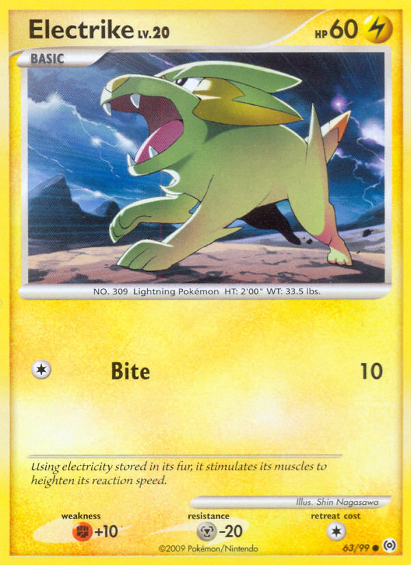 Electrike (63) 063  Arceus - Common