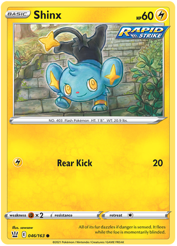 Shinx 046  SWSH05 Battle Styles - Common