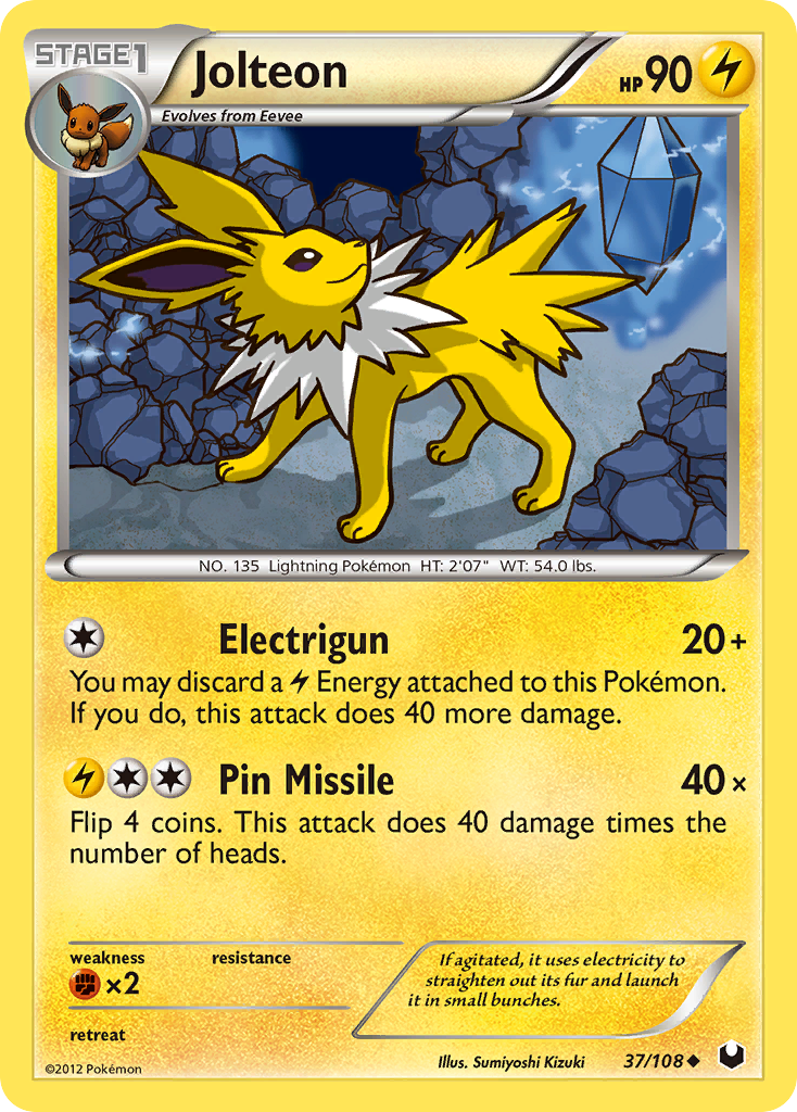 Jolteon  Dark Explorers - Uncommon
