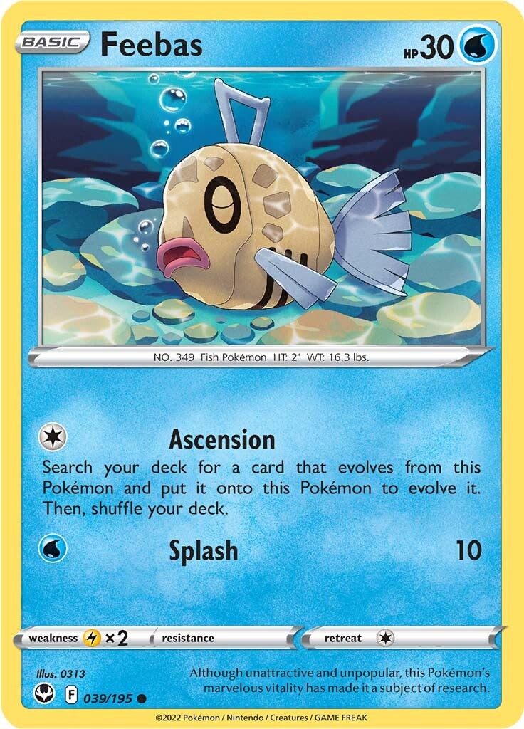 Feebas 039  SWSH12 Silver Tempest - Common