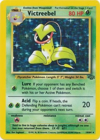 Victreebel (14) 014/64  Jungle - Holo Rare