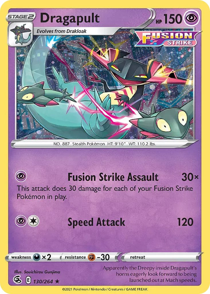 Dragapult (Cosmos Holo) 130  - Holofoil Miscellaneous Cards & Products - Holo Rare