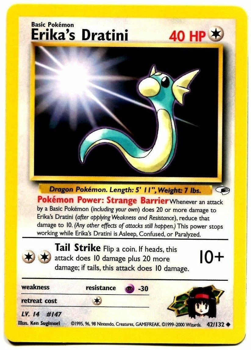 Erika's Dratini 042  - Unlimited Gym Heroes - Uncommon