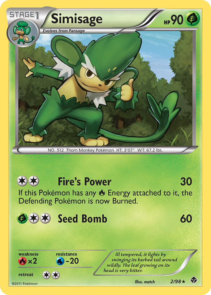 Simisage  Emerging Powers - Rare