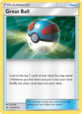Great Ball 119  SM Base Set - Uncommon