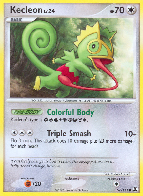 Kecleon/111  Rising Rivals - Common