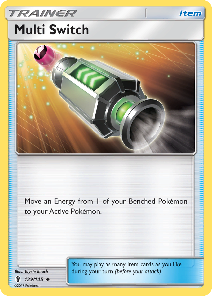 Multi Switch 129/145  SM  Guardians Rising - Uncommon