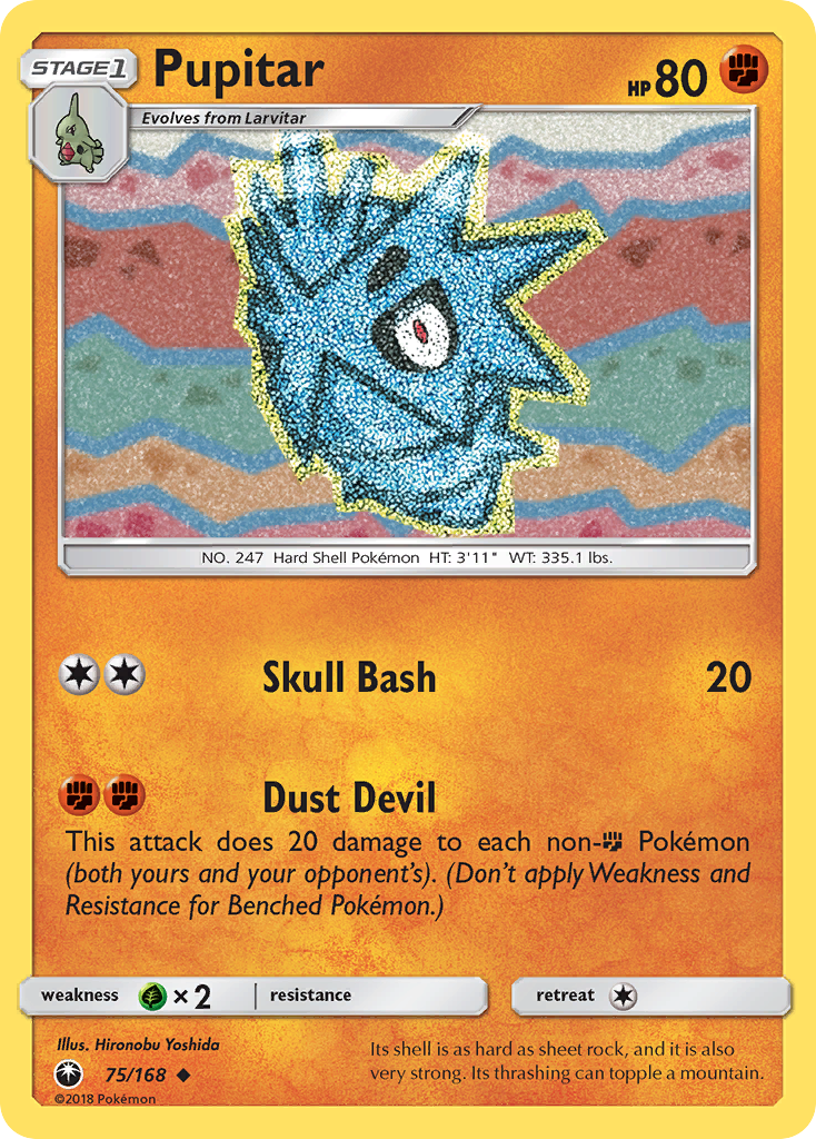 Pupitar  SM  Celestial Storm - Uncommon