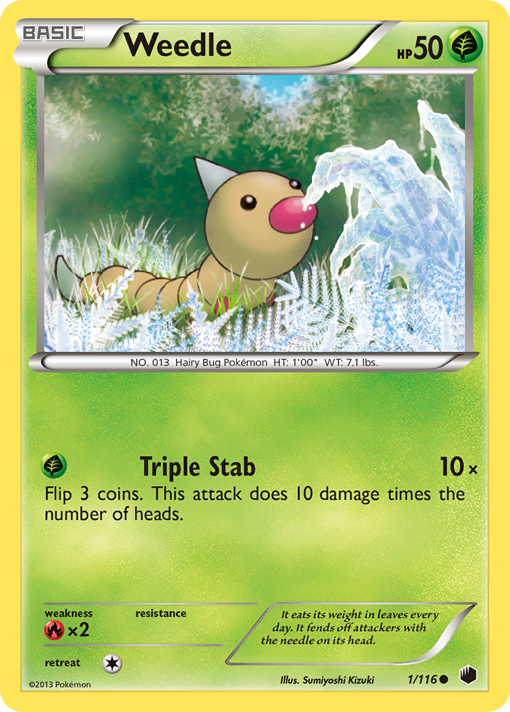 Weedle/116  Plasma Freeze - Common