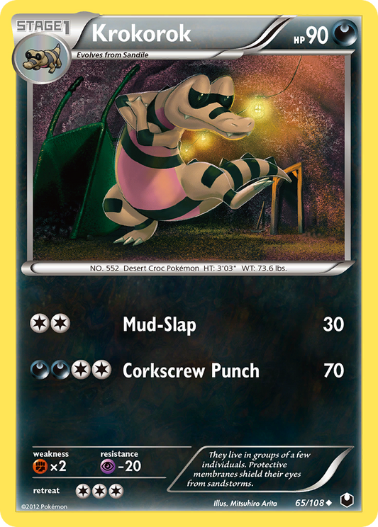 Krokorok  Dark Explorers - Uncommon