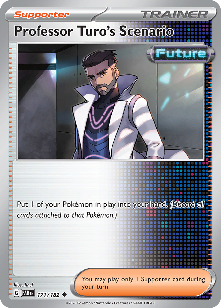 Professor Turo's Scenario 171  SV04 Paradox Rift - Uncommon
