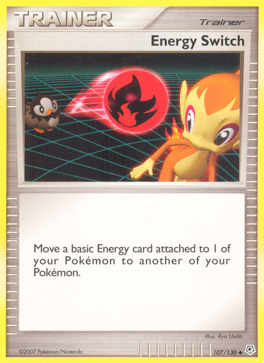 Energy Switch 107  Diamond and Pearl - Uncommon