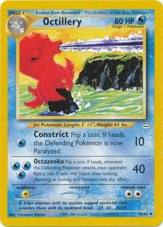 Octillery 034  - Unlimited Neo Revelation - Uncommon