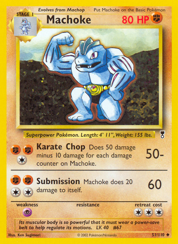 Machoke  Legendary Collection - Uncommon