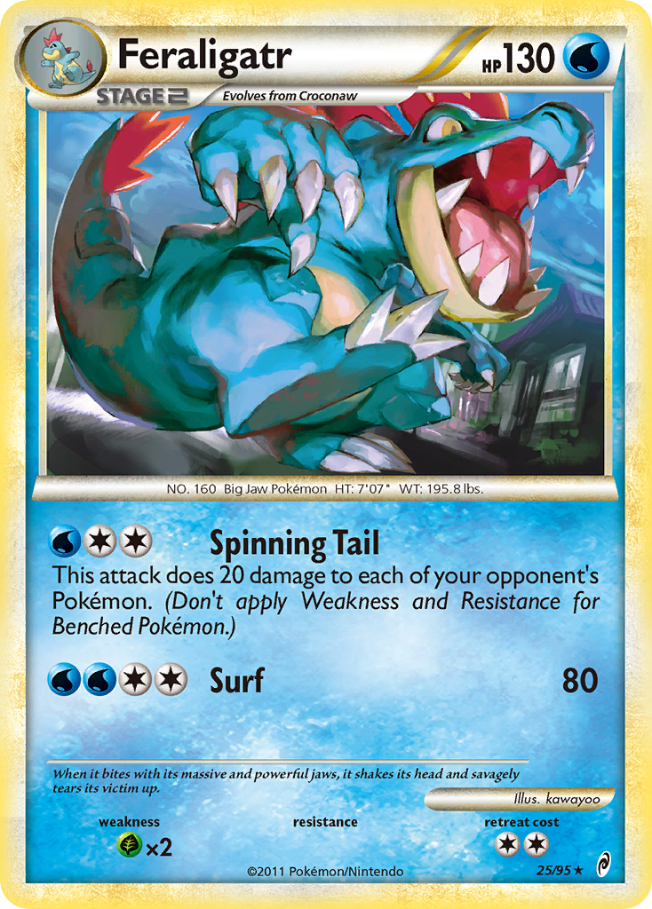Feraligatr  Call of Legends - Rare