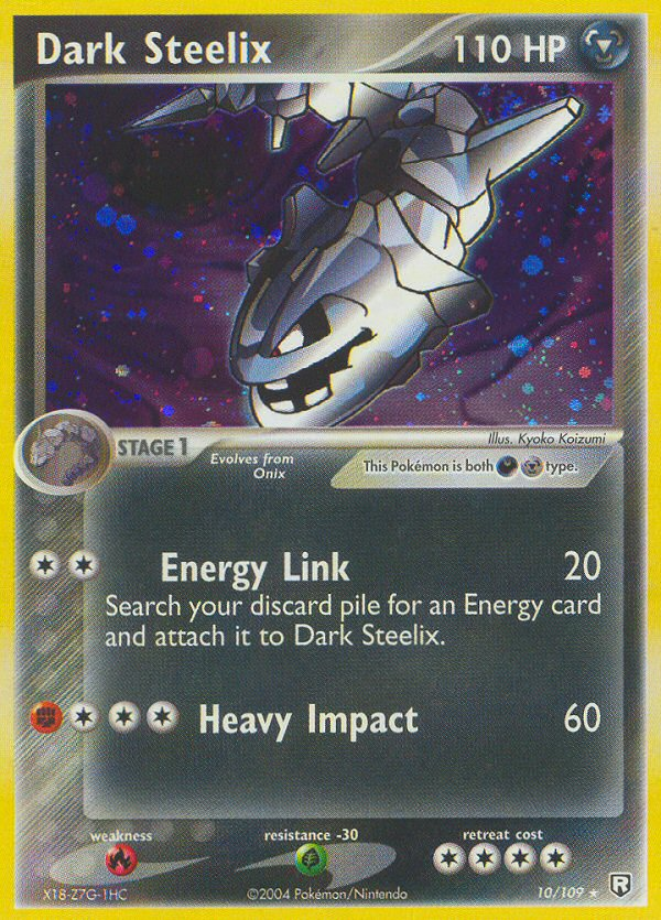 Dark Steelix 010  - Holofoil Team Rocket Returns - Holo Rare