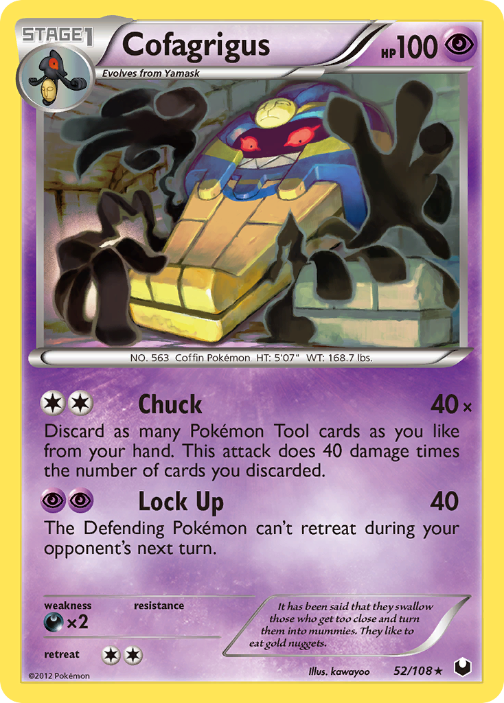 Cofagrigus  Dark Explorers - Rare