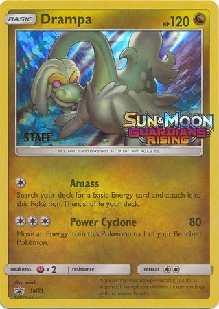 Drampa - SM21 (Prerelease) [Staff]  - Holofoil SM Promos - Promo