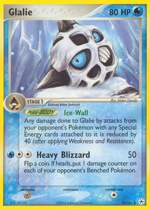 Glalie  Hidden Legends - Uncommon