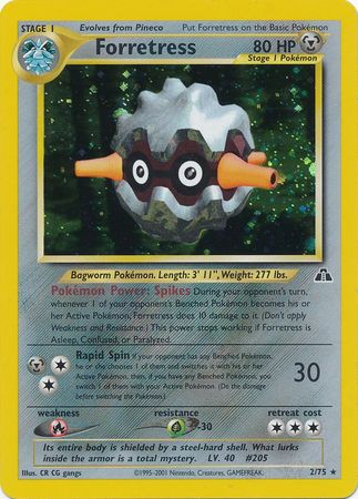 Forretress (2)  Neo Discovery - Holo Rare