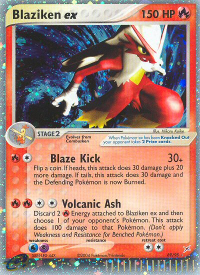 Blaziken ex  - Holofoil Team Magma vs Team Aqua - Ultra Rare