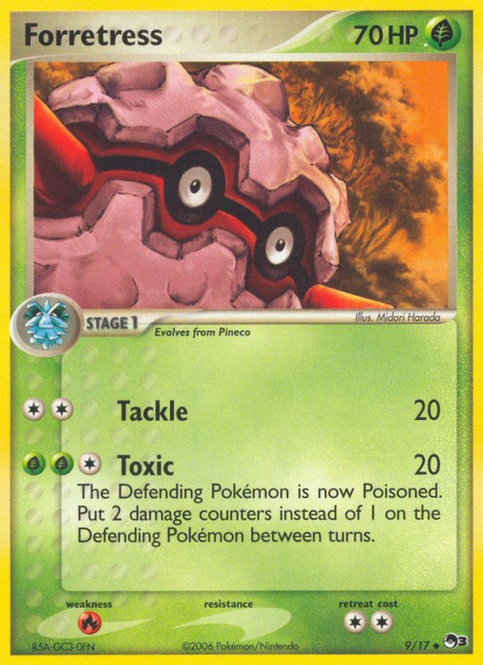 Forretress  POP Series 3 - Uncommon