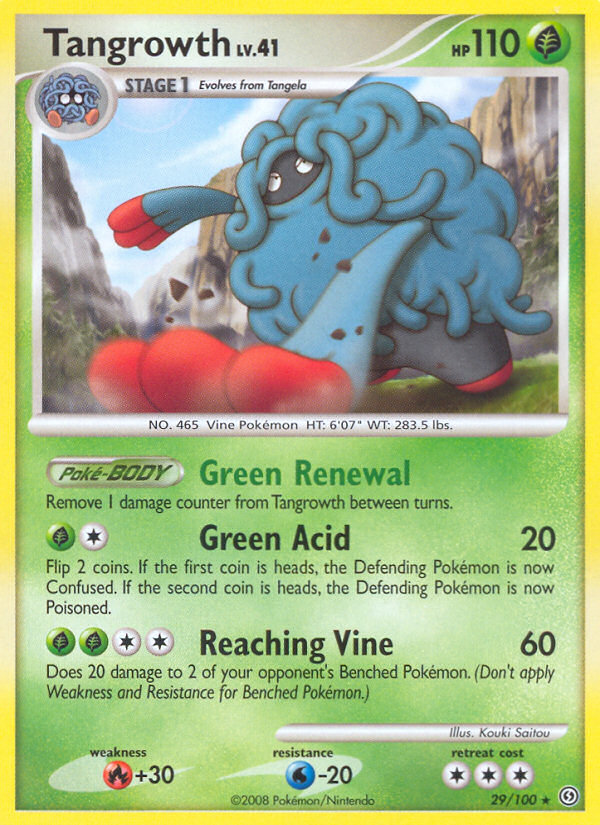Tangrowth  Stormfront - Rare