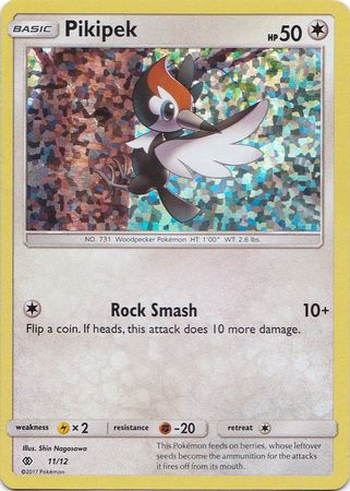 Pikipek - 11/12/12  - Holofoil McDonalds Promos 2017 - Promo