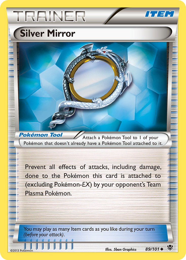 Silver Mirror  Plasma Blast - Uncommon