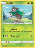 Skiddo  SM  Forbidden Light - Common