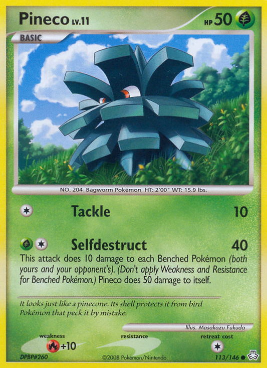 Pineco  Legends Awakened - Common