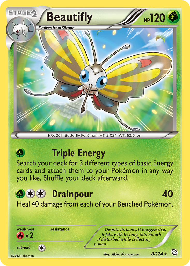 Beautifly  Dragons Exalted - Rare