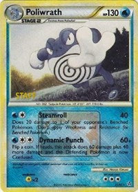 Poliwrath - 21/95 (League Promo) [Staff]/95  - Reverse Holofoil League & Championship Cards - Promo