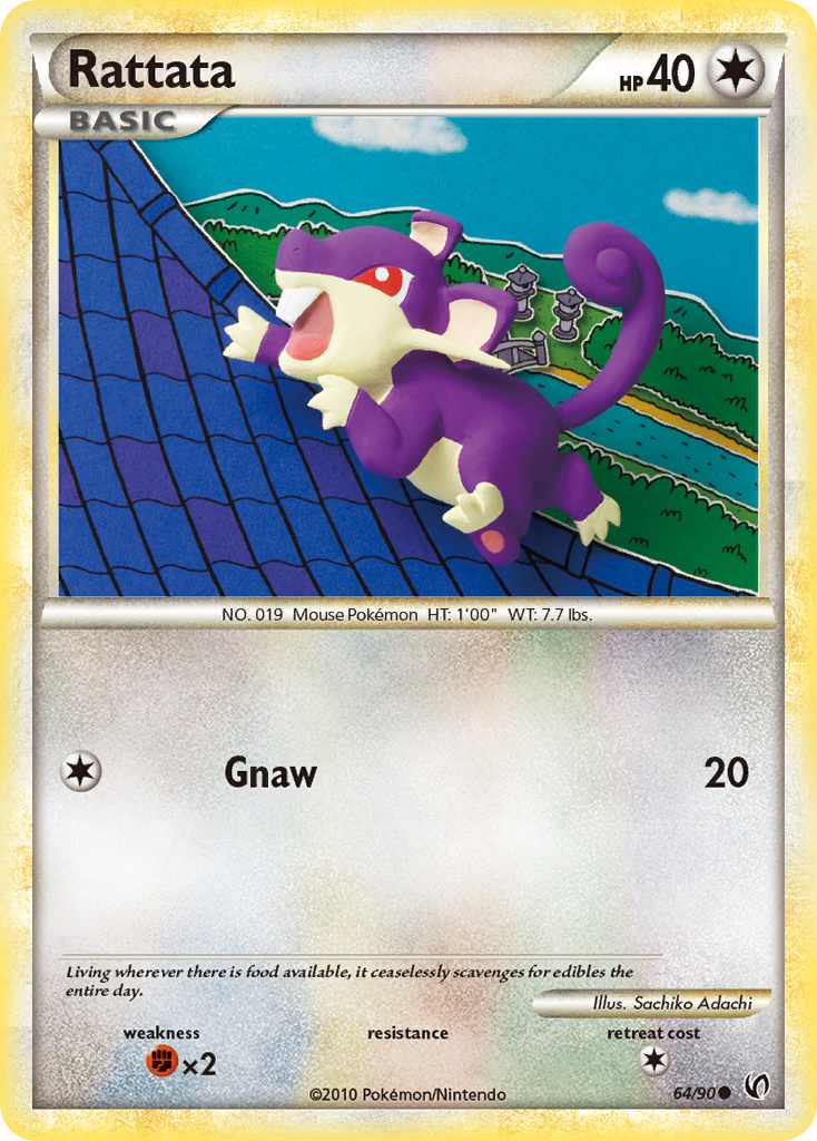 Rattata 064  Undaunted - Common