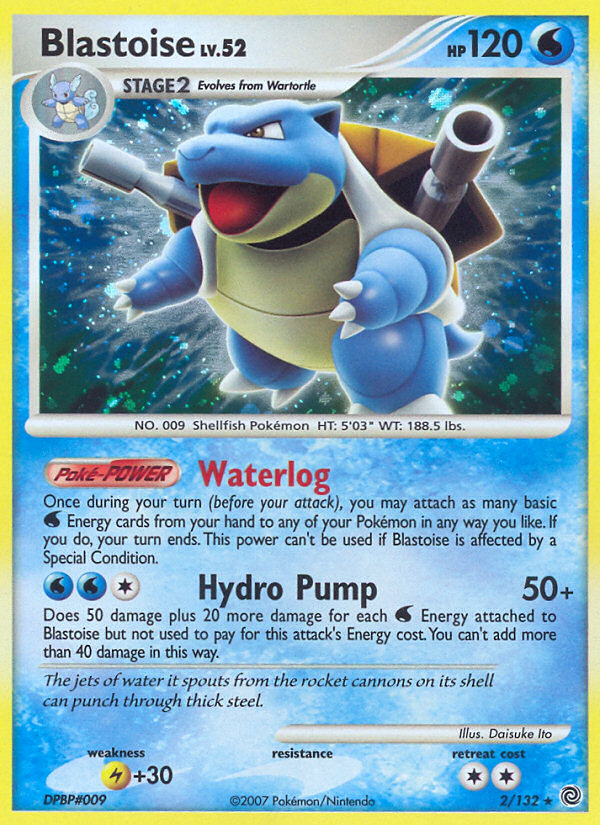 Blastoise  - Holofoil Secret Wonders - Holo Rare