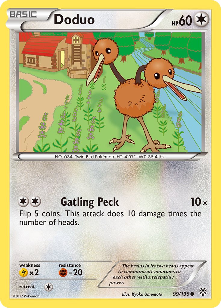 Doduo  Plasma Storm - Common