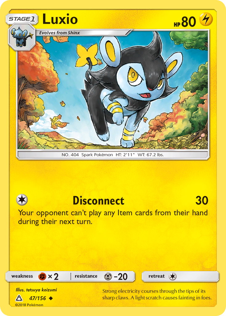 Luxio 047  SM  Ultra Prism - Uncommon